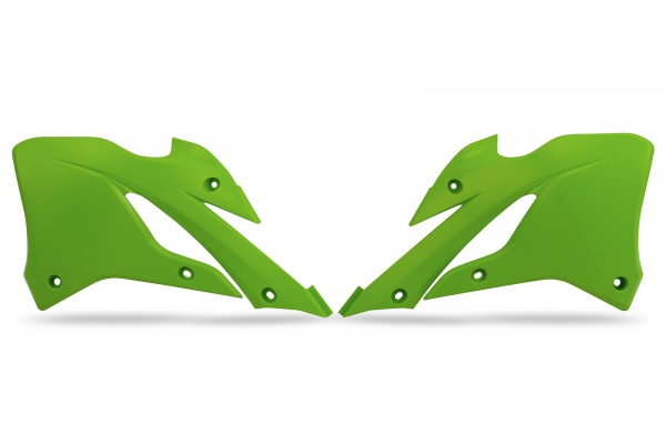 Radiator Covers green for Kawasaki KX 85 (2022-26) - KX 112 (2022-26)